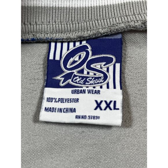 Old Skool Men’s Vintage retro zip up jacket size XXL - Picture 3 of 11